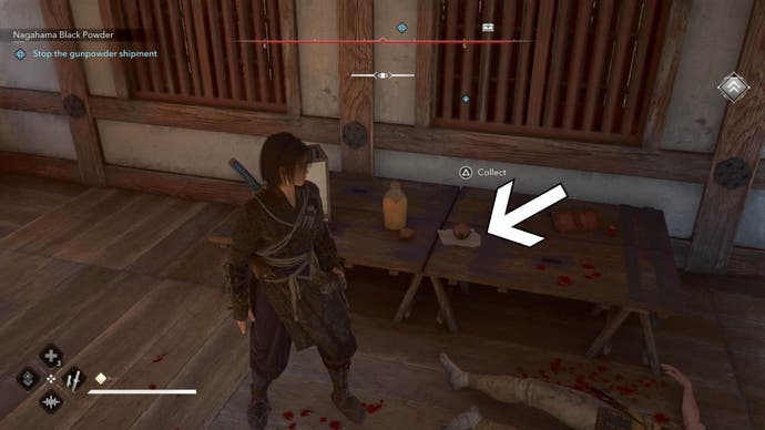 Assassin's Creed Shadows Nagahama Black Powder Tool Place