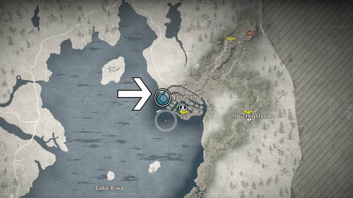 Assassin's Creed Shadows Teppo Factory Map Large View
