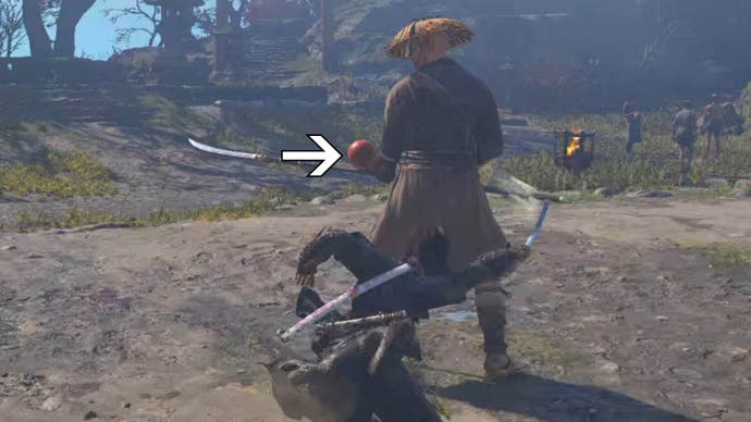 assassin's creed shadows the tournament lord unkai healing bottle