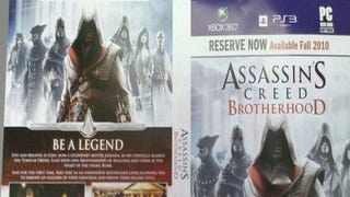 Assassin's Creed: Brotherhood confirmed by Ubisoft