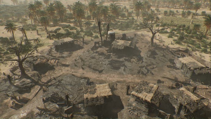 assassins creed mirage jarjarayah burned down storage huts