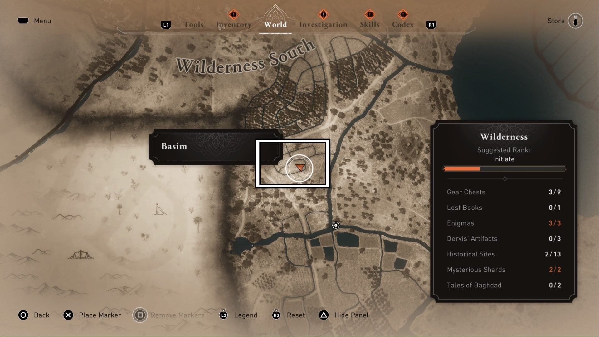 assassins creed mirage joy beneath weeping palms enigma reward location world map