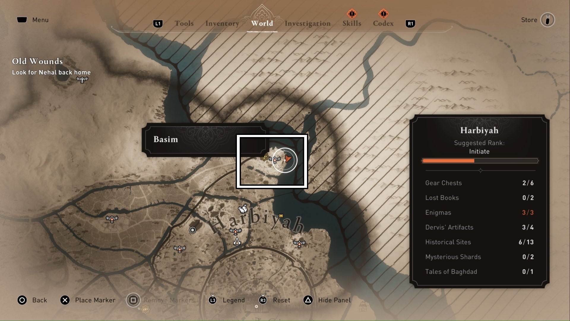 assassins creed mirage nestorian monastery map location