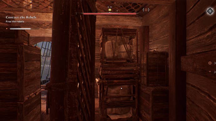 assassins creed mirage upper harbor gear chest puzzle final crate to move location