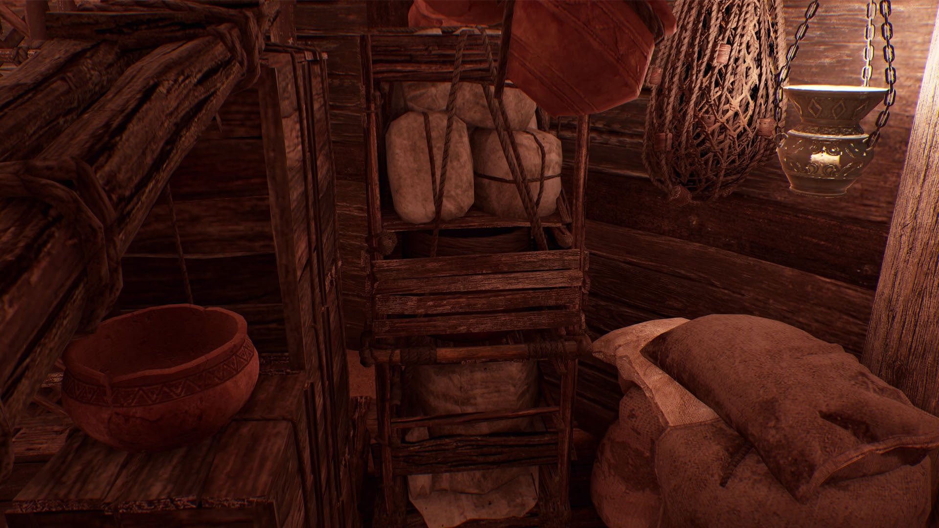 assassins creed mirage upper harbor geat chest puzzle third pushable crate location