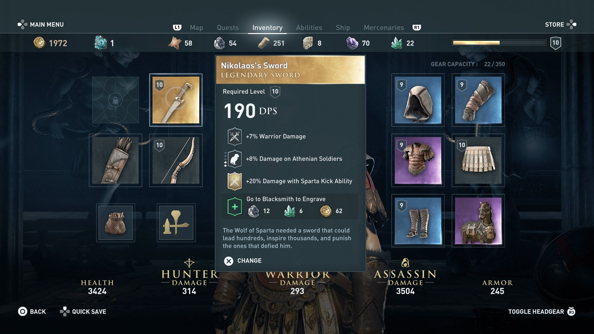 Assassin’s Creed Odyssey: How to Upgrade Weapons and Armor - 6