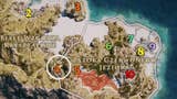 Assassin's Creed Odyssey - Lokryda: mapa