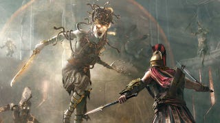 Assassin's Creed Odyssey Atlantis - killing the Medusa, outsmarting the Sphinx
