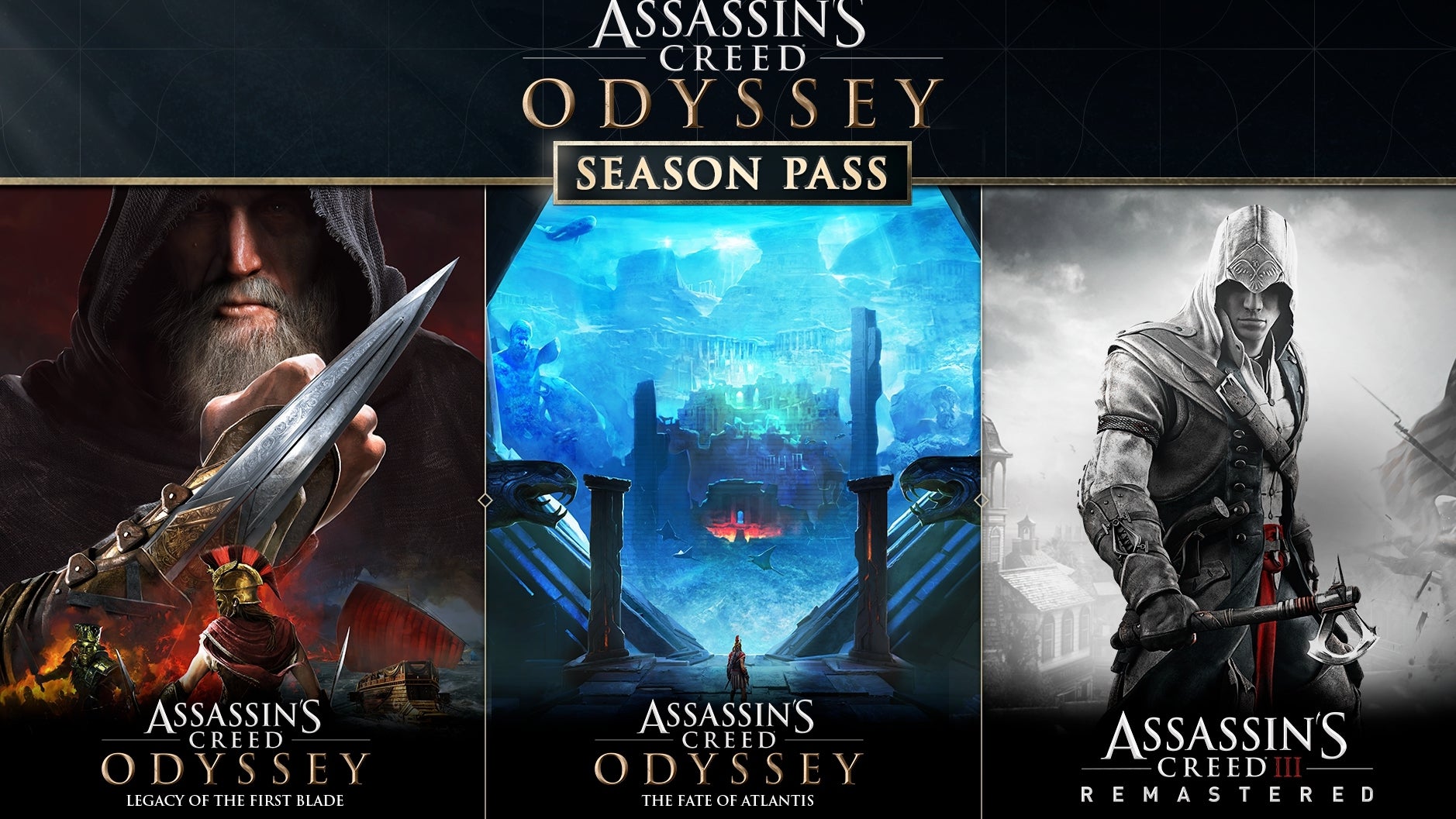 Assassin's Creed Odyssey season pass bevat Assassin's Creed 3 Remastered