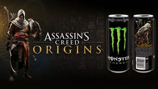 Assassin's Creed Origins and Monster Energy drinks form an unholy alliance for in-game goodies
