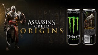 Assassin's Creed Origins and Monster Energy drinks form an unholy alliance for in-game goodies