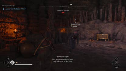 Naoe fighting the Godai of Void in Assassin’s Creed Shadows.