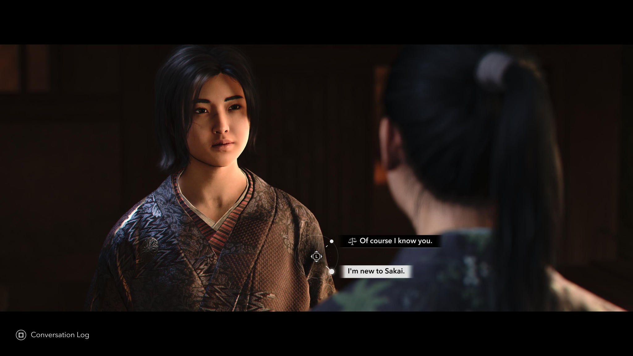 Naoe speaking to Wakasa in Assassin's Creed Shadows. - 7