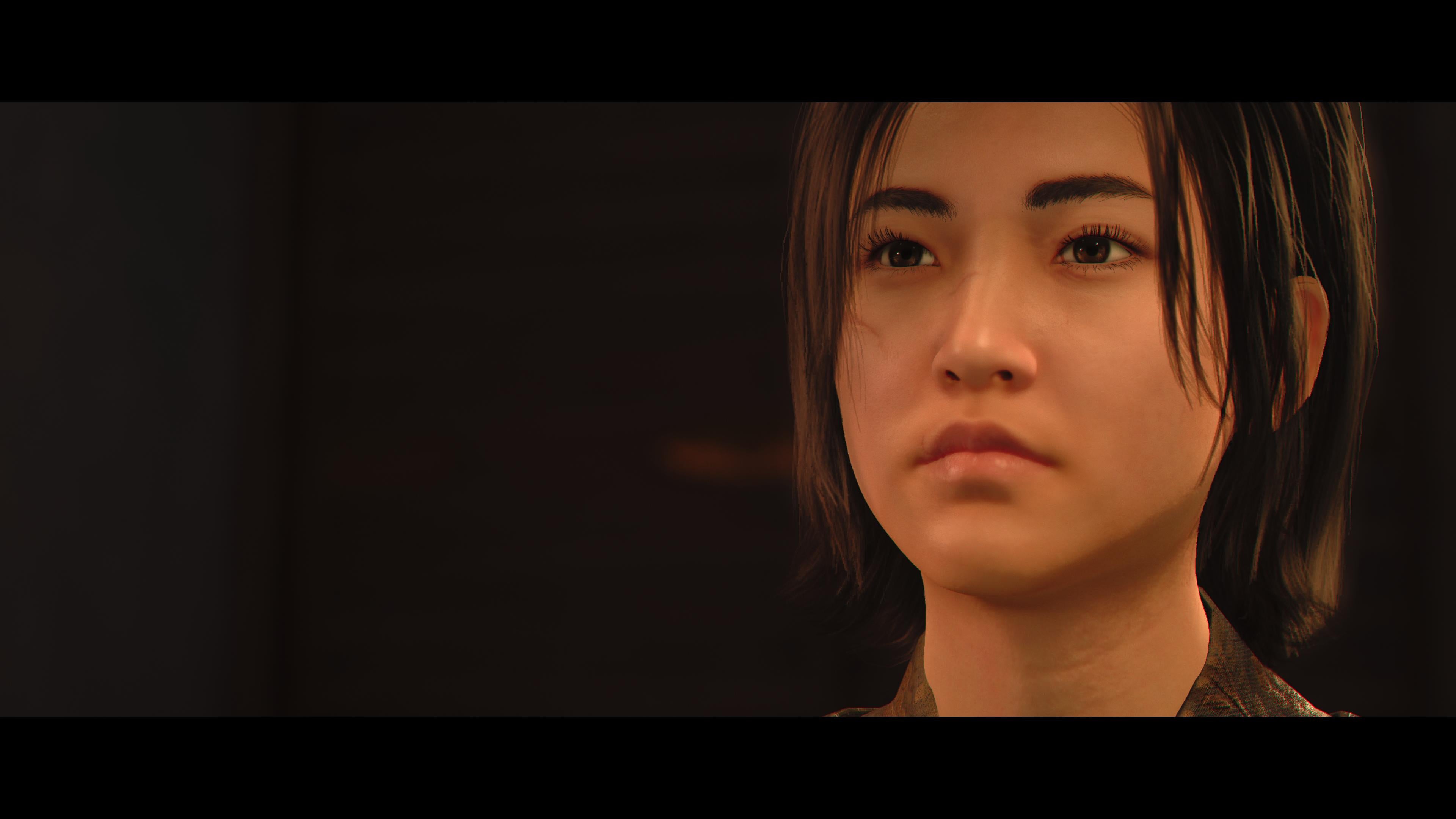 Naoe staring off into the distance in Assassin's Creed Shadows.