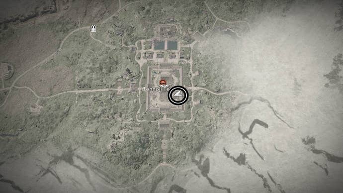 assassins creed shadows tennoji temple lost page one map location