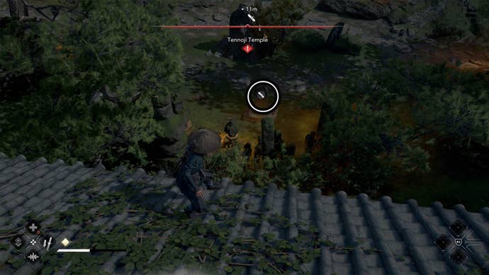 assassins creed shadows tennoji temple lost page three location