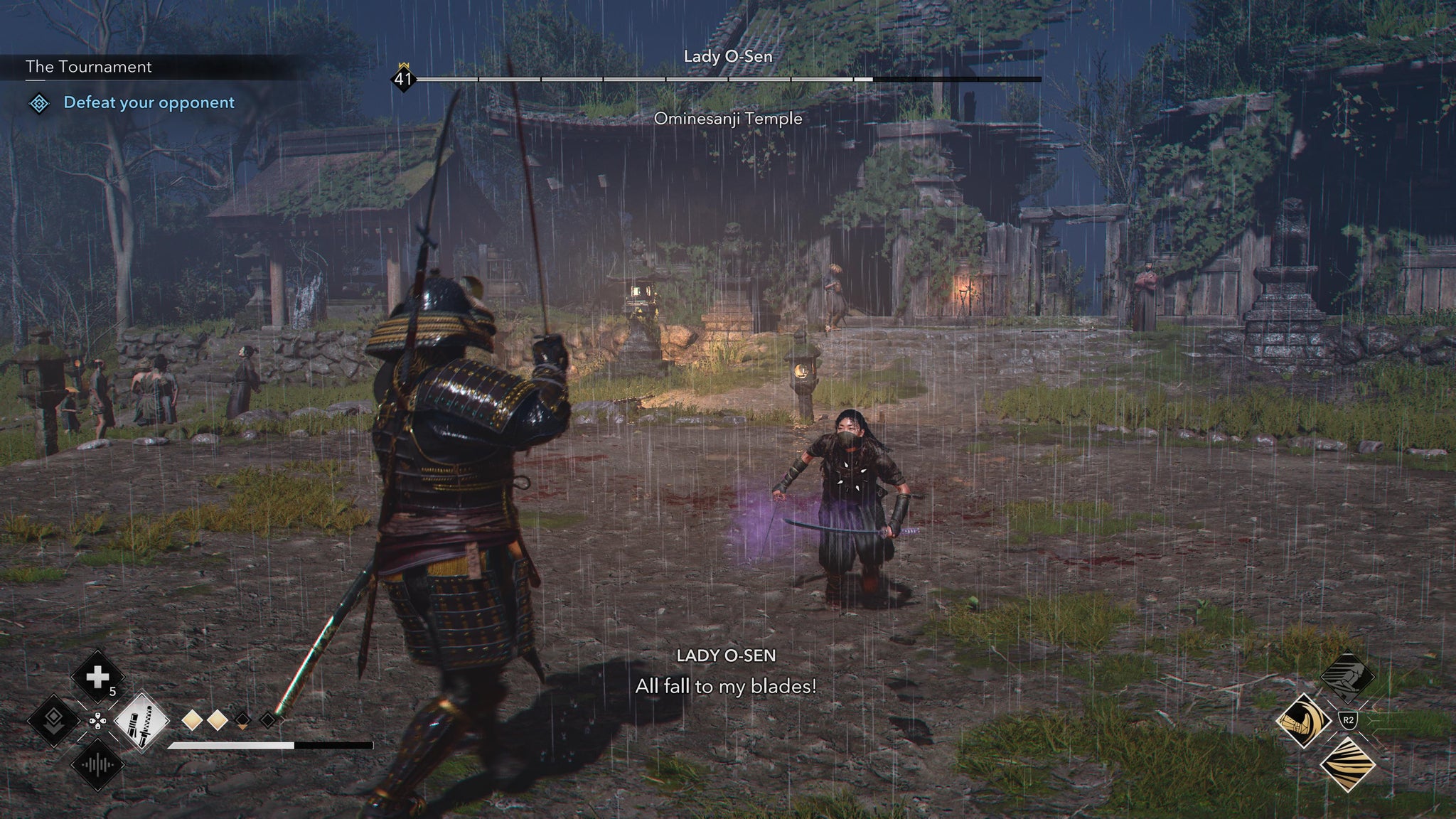 Yasuke fighting Lady O-Sen in the Tournament in Assassin's Creed Shadows. - 6