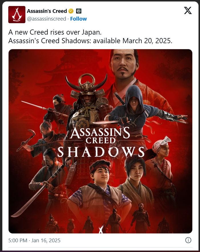 Imagem de Assassin's Creed Shadows