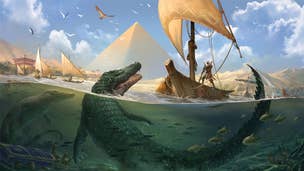 Oh s**t, this week's Assassin's Creed Origins: Trials of the Gods is against Sobek, a giant freaking crocodile