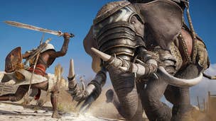 Assassin's Creed Origins lets you beat an elephant to death with your fists - check out this video