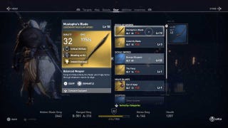 Assassin's Creed Origins: get and upgrade the best weapons and tools for the job