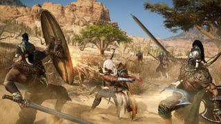 Assassin's Creed: Origins - watch raw gameplay of combat, the open world, quests, more