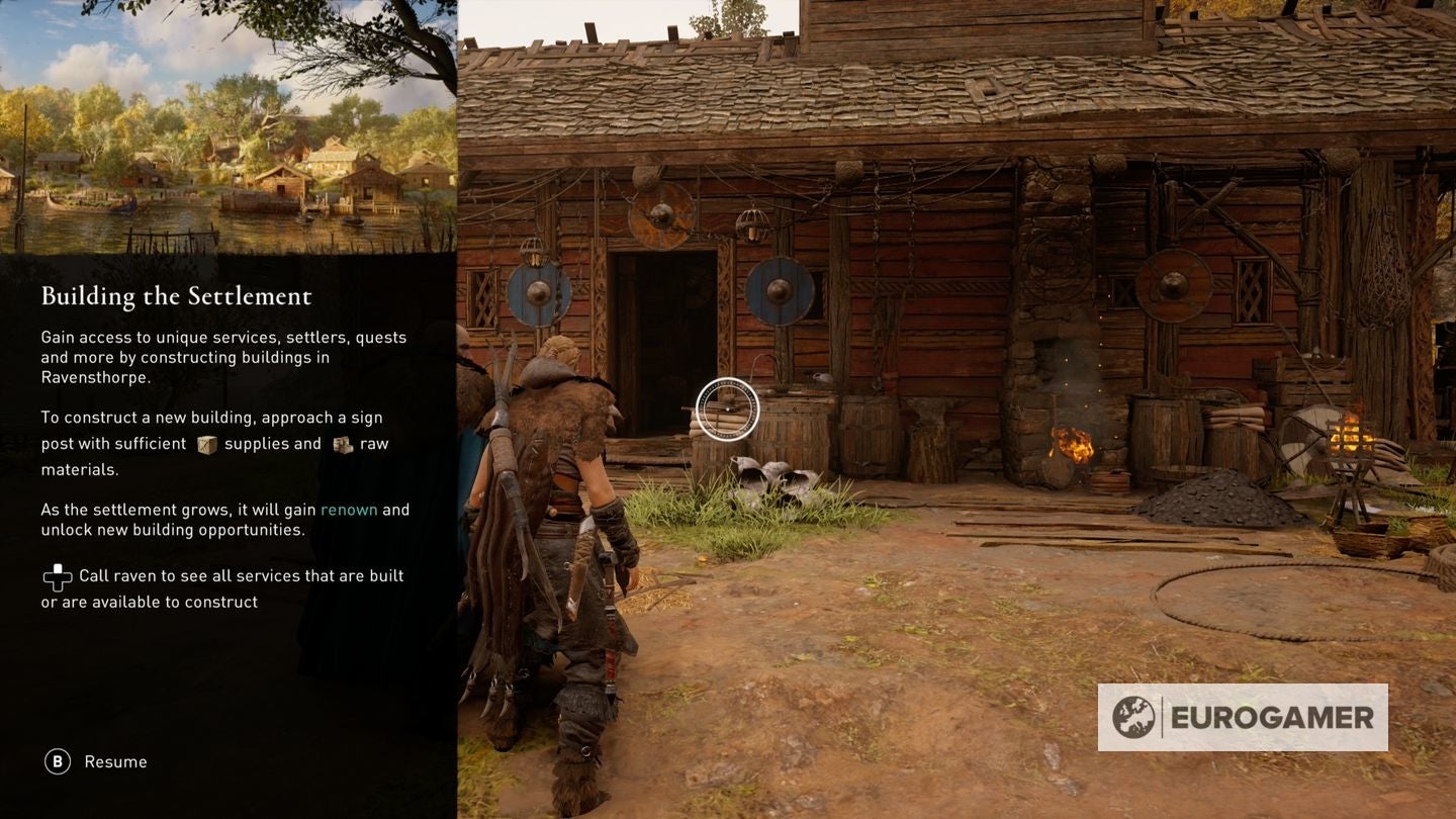 Assassin&rsquo;s Creed: Valhalla settlement upgrades, buildings list and 