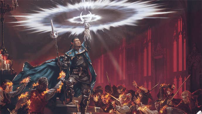 Astarion appears in this illustration from the 2024 D&D Player’s Handbook.