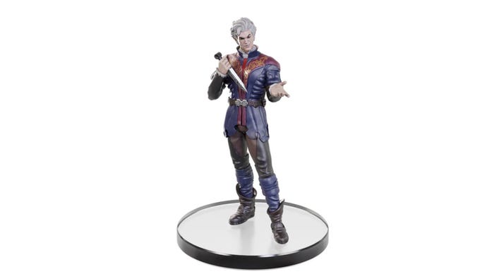 A plastic Astarion from WizKids' BG3 collection.