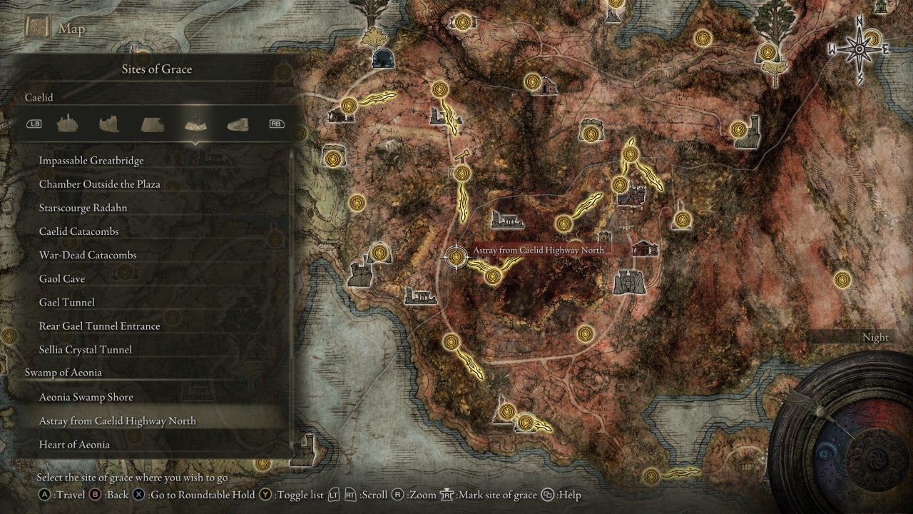 Astray from Caelid Highway North Grace in Elden Ring