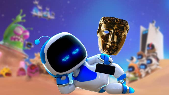 Astro Bot BAFTA custom header