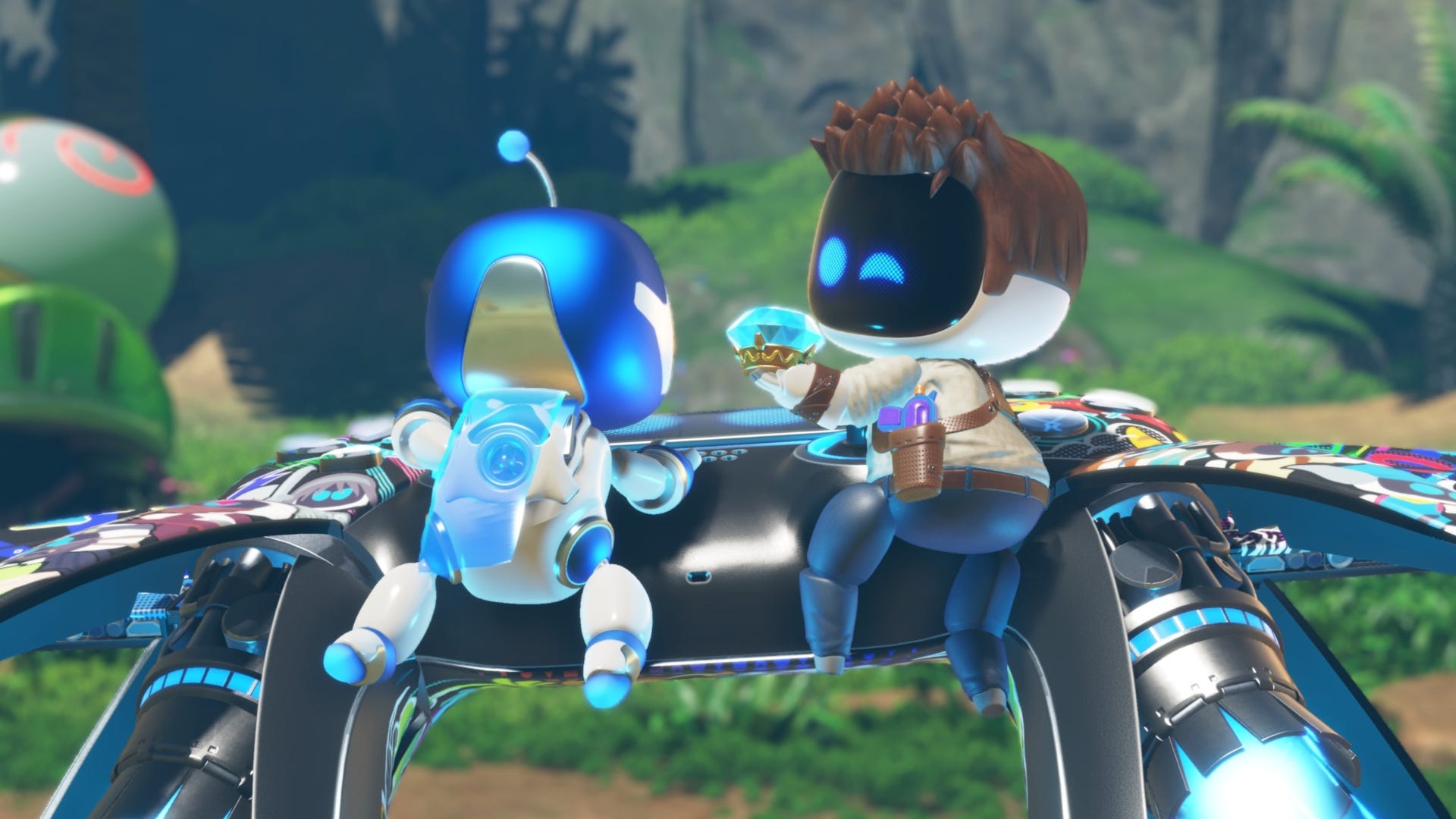 Astro Bot Riding