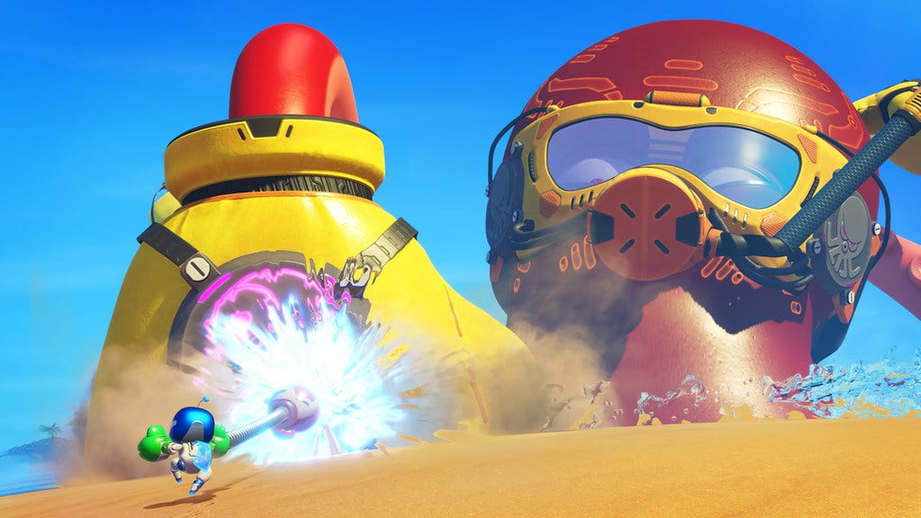 Stay calm, Astro Bot fans: the game's credits might be hinting towards some more DLC cameos