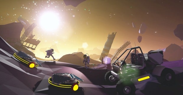 Astroneer's Deformable Planets Are Still Pretty