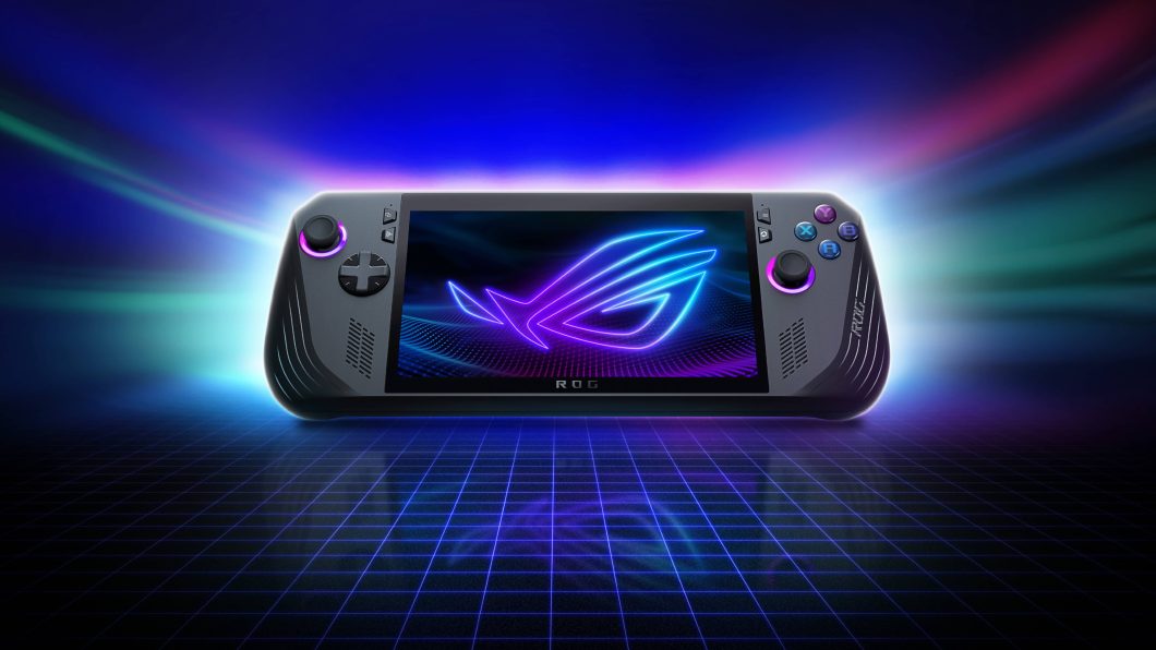 Imagem do dispositivo portátil Asus ROG Ally