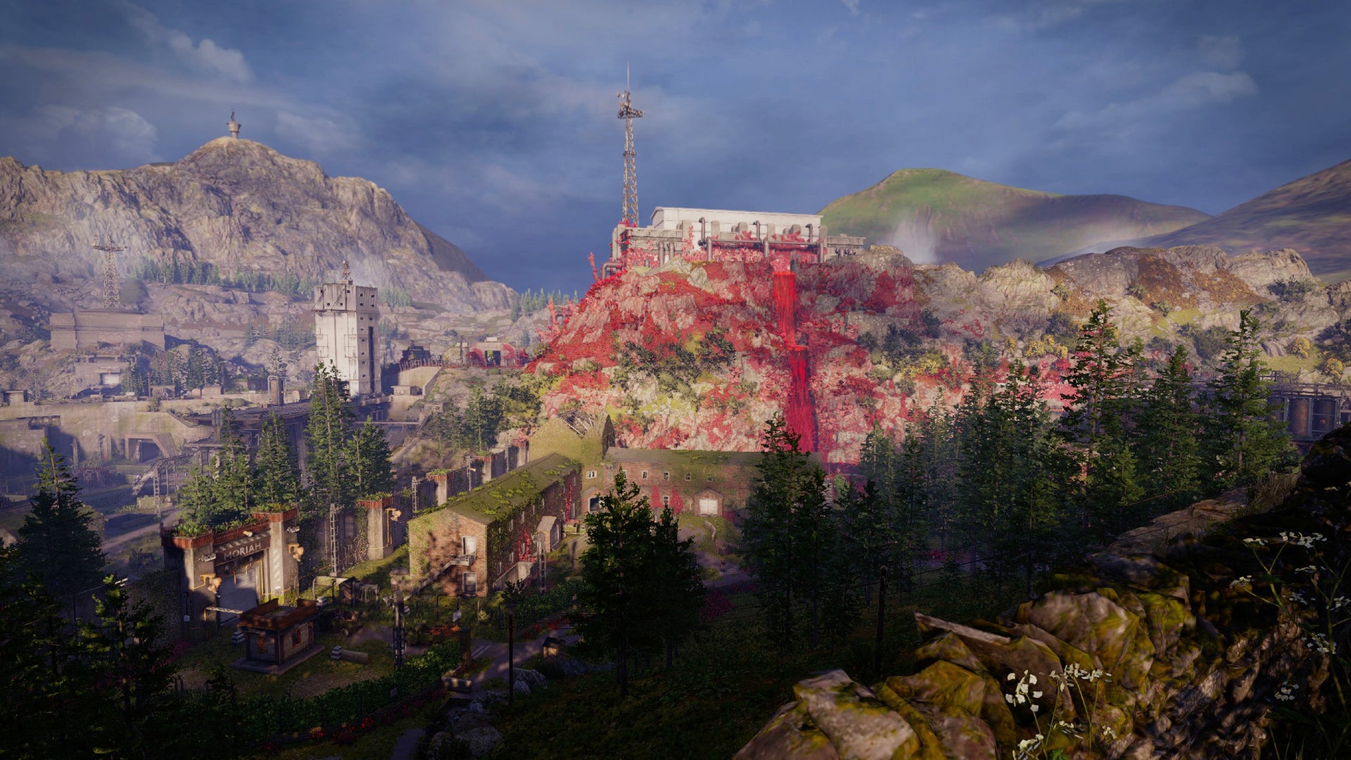 A view overlooking Test Site Moriah in Atomfall.