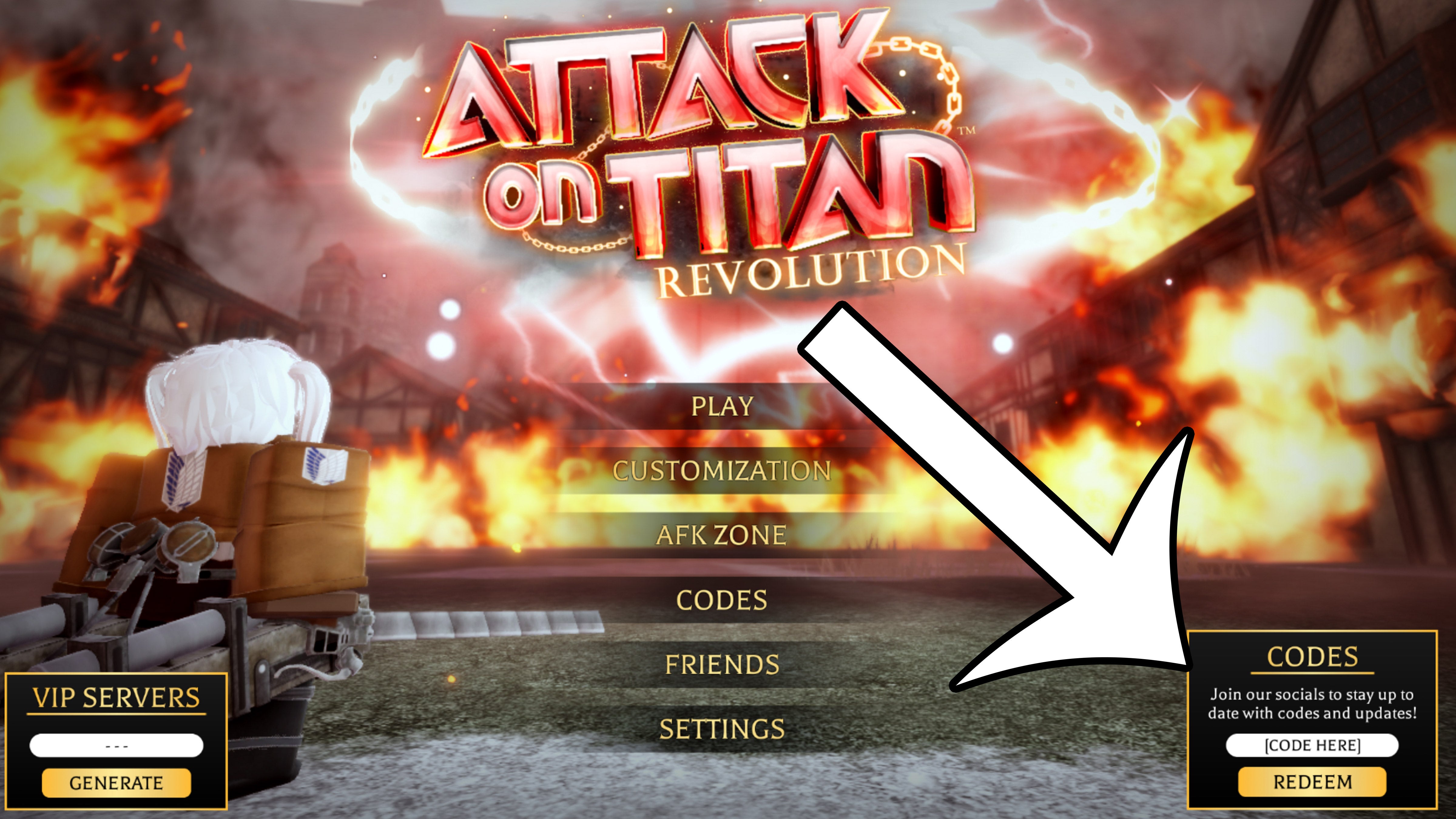 Attack on Titan Revolution codes for July 2026 | Eurogamer.net