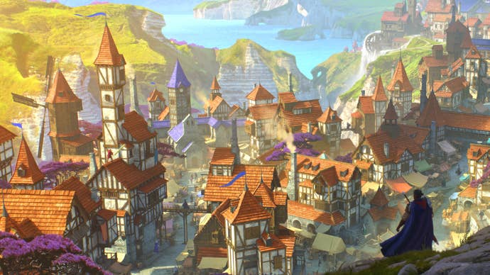 A high fantasy world in MMO Avalon