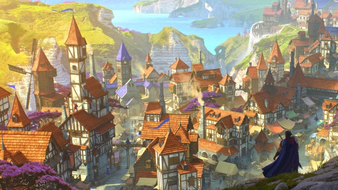 A high fantasy world in MMO Avalon