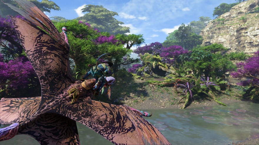 Screenshot of the Crush quest location in Avatar: Frontiers Of Pandora