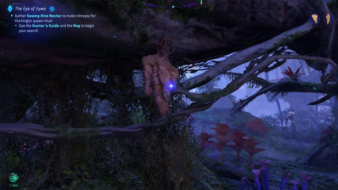 Screenshot of Swamp Hive Nectar in Avatar: Frontiers Of Pandora