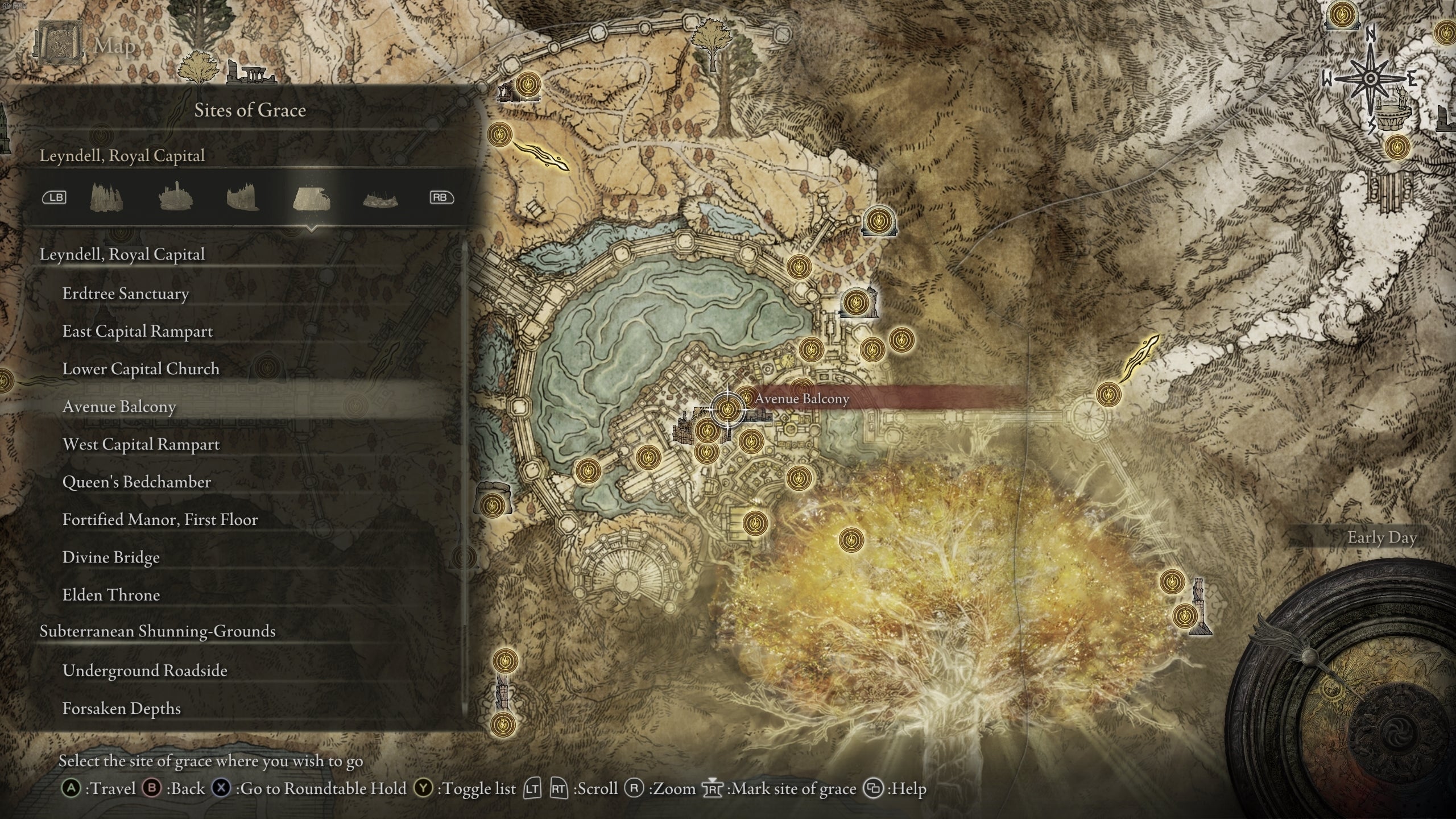 Avenue Balcony Grace in Elden Ring