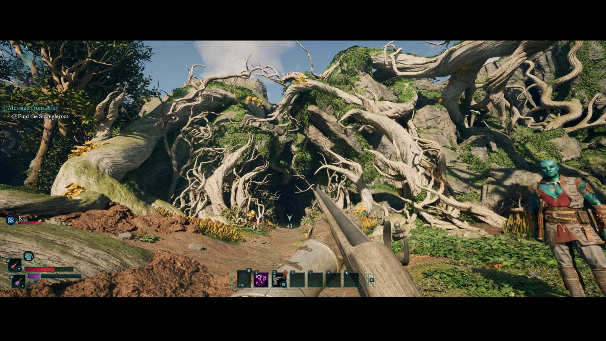 Entering the tangleroots in Avowed. - 6