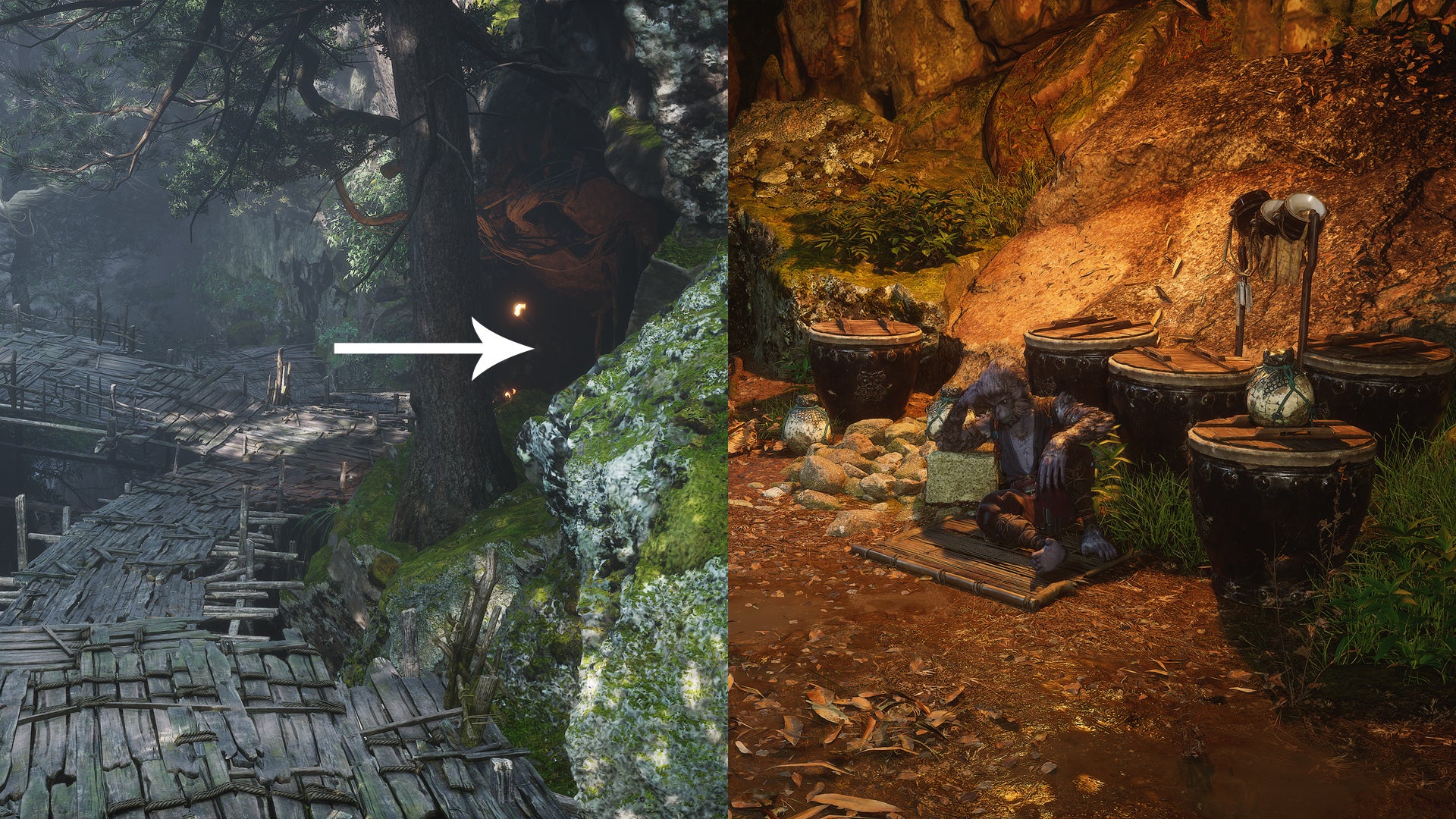 The Shen Monkey’s original location in Black Myth Wukong. - 4