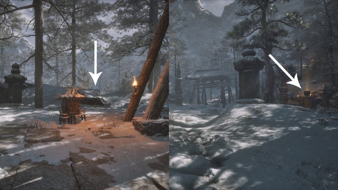 The Awaken Wine Worm near Longevity Road in Black Myth Wukong.