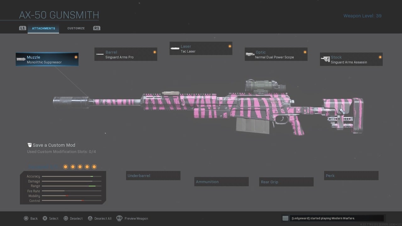 Cod16 Ax50 Call of Duty: Warzone - Best AX-50 Loadout | Rock Paper Shotgun