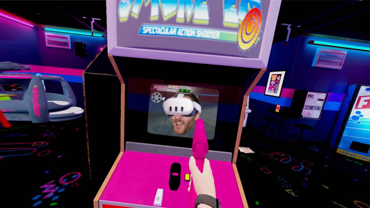 Arcade Paradise VR plays great on the Quest 3 but the lack of