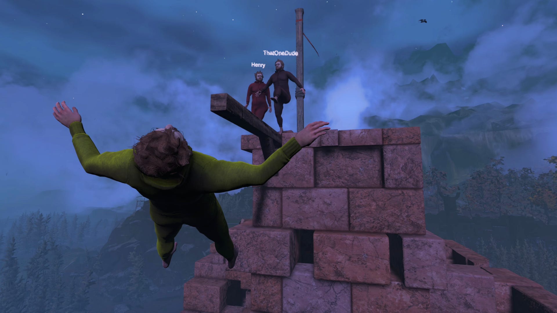 A subordinate    being kicked disconnected  a operation    by failsons successful  multiplayer modded Baby Steps.