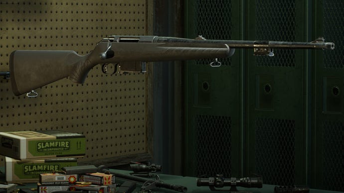 Phoenix 350L Sniper rifle in the Back 4 Blood armory