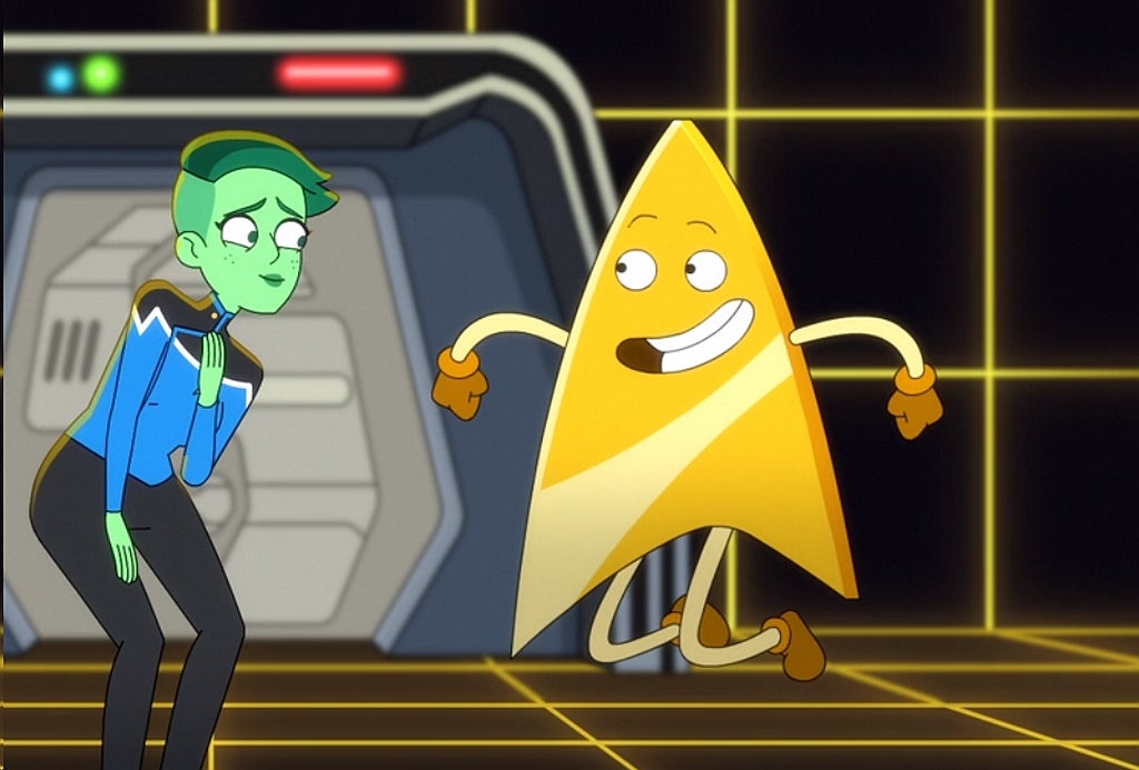This cartoon is the best Star Trek has been since Deep Space Nine - 9